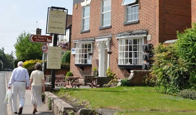 Hotel The Bulls Head Inkberrow Esterno foto